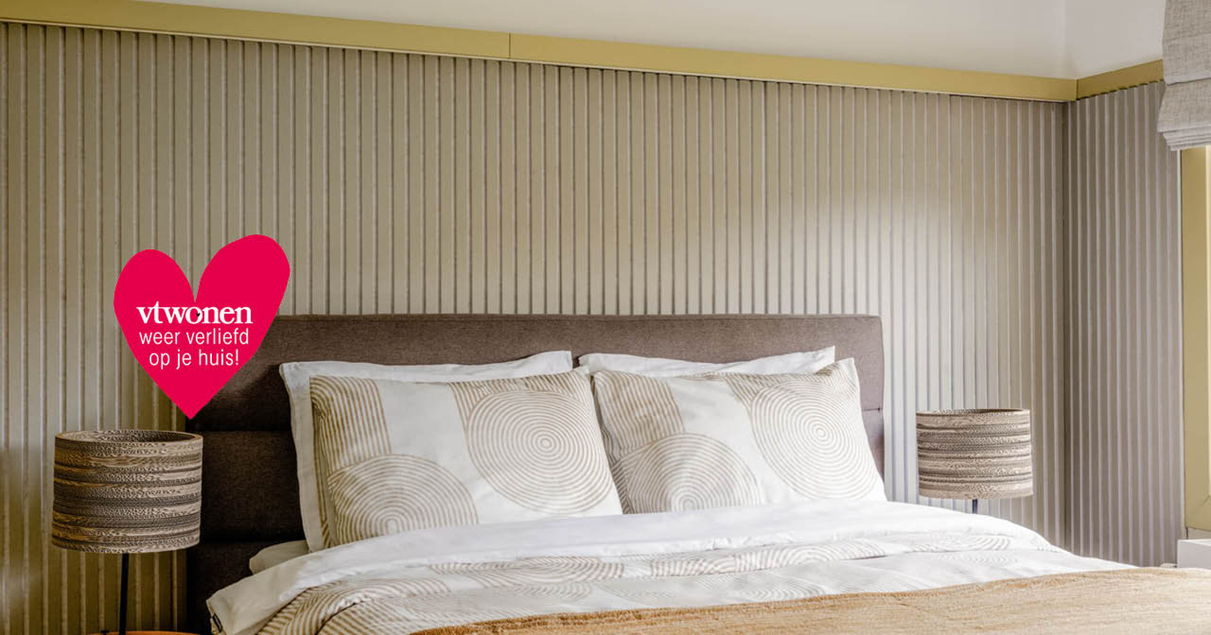 vtwonen: WVOJH | Akoestische panelen, slaapkamer interieur vtwonen: WVOJH | Akoestische panelen, slaapkamer interieur