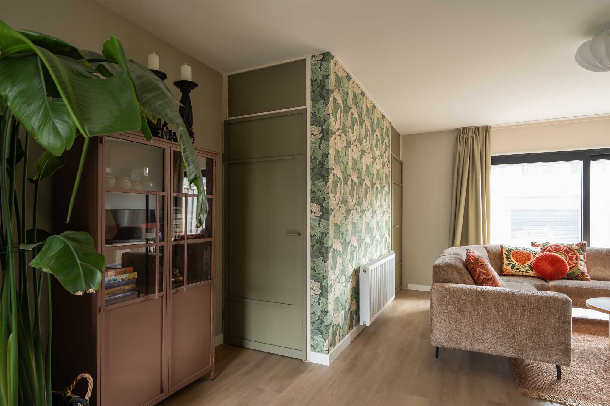 groene stalen deur gewoon gers olijfgroen interieur Kopen Zonder Kijken