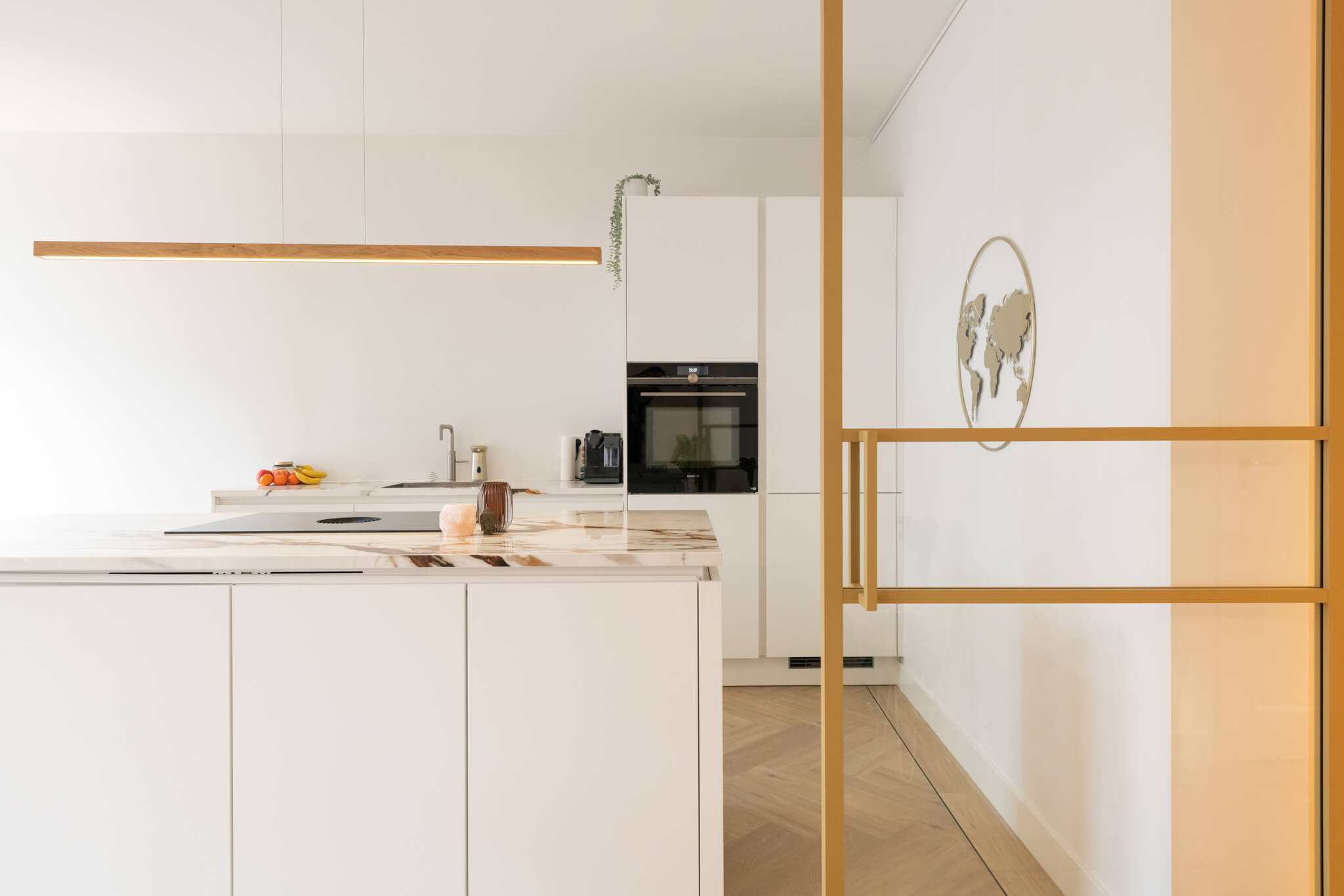 gouden taatsdeur met glas GewoonGers