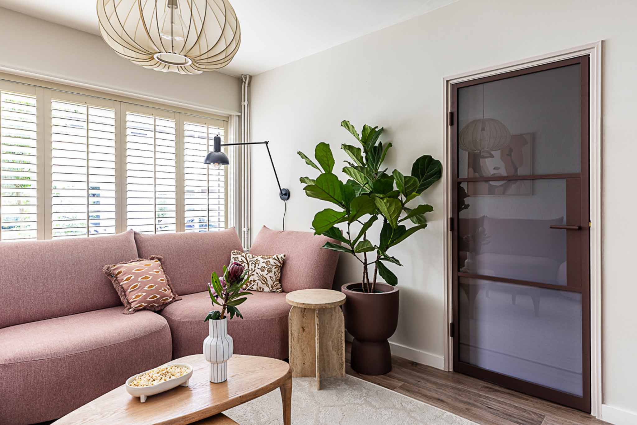 stalen deur in hout kozijn vtwonen gewoon gers binnendeuren