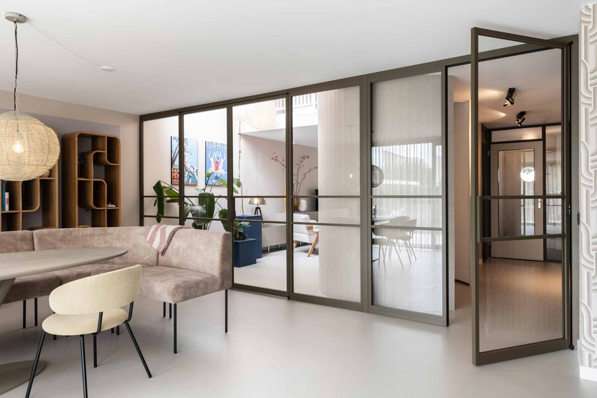 bronzen deur stalen deuren met glas gewoon gers vtwonen