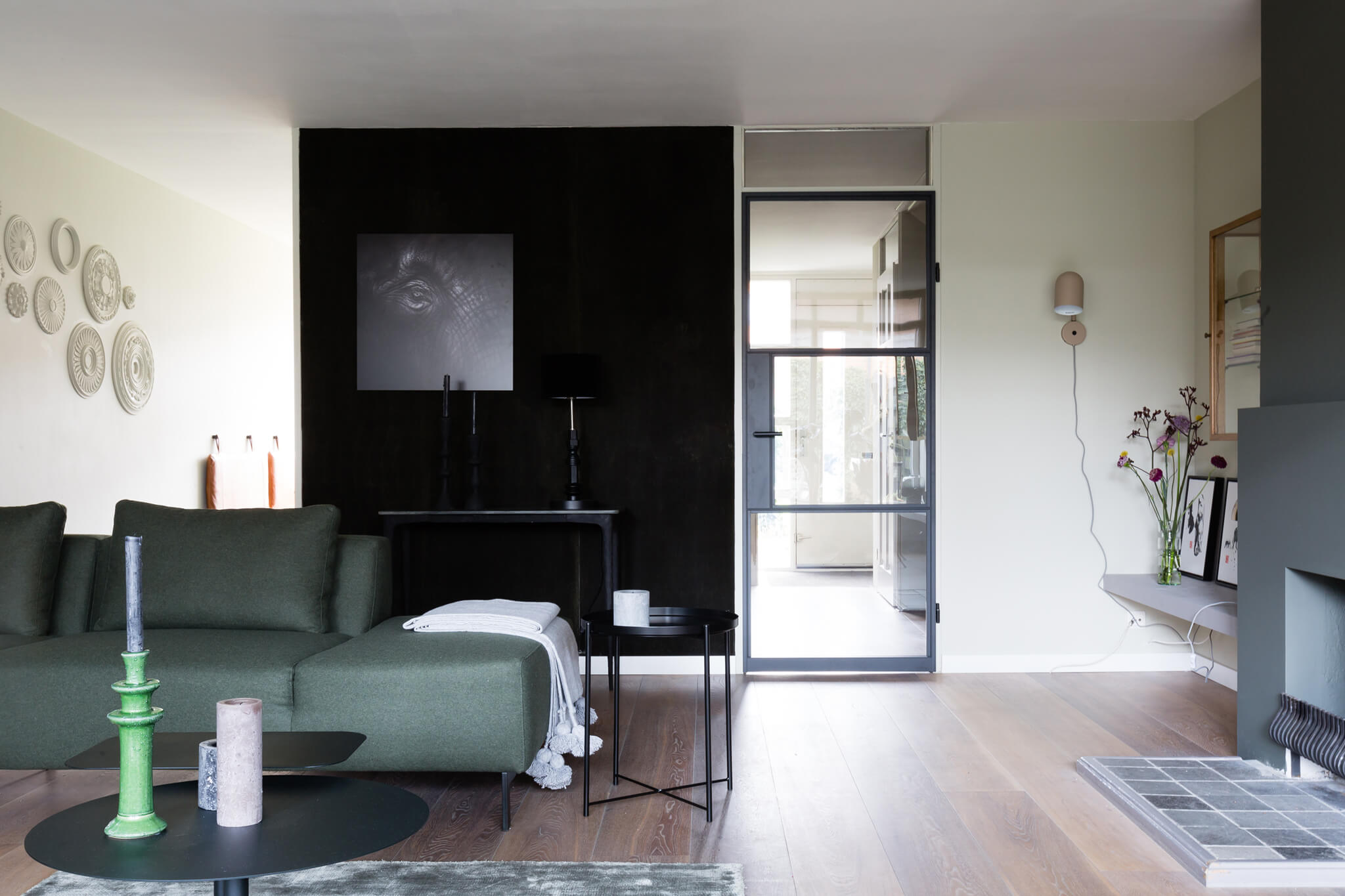 Nieuwe opdekdeur in bestaand kozijn en vervangen bovenlicht